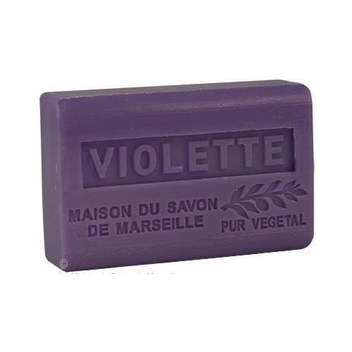 Savon De Marseille Véritable à L'huile D'olive, Beurre De Karité Et Violette - Lothantique - 100g - Neuf
