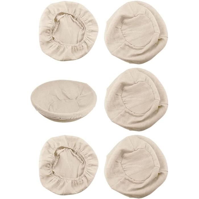 Sweieoni Sac A Pain Tissu 6 Pièces Inserts En Lin Ronds | FindTheDeal