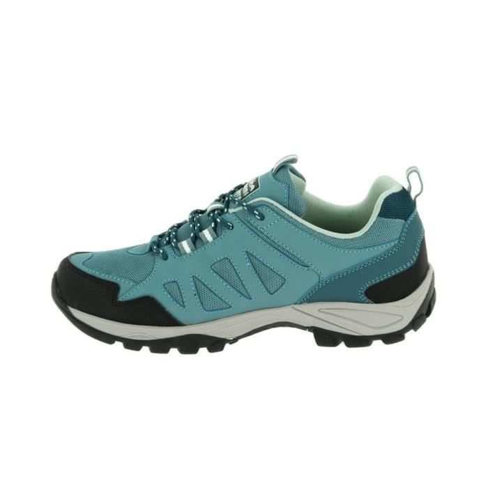 chaussures de marche de randonnée tige basse élémenterre coachella - bleu - 42