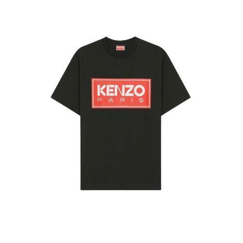 KENZO T-shirt en coton à logo imprimé