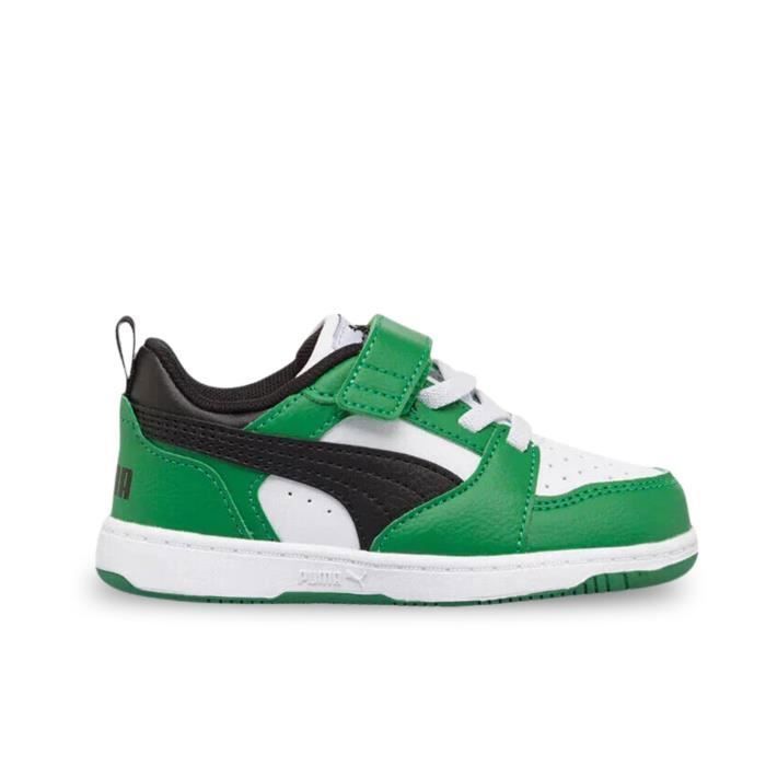 Puma Puma Rebound V6 Lo Ac+ Inf Chaussures pour Bébé et Petit enfant Blanc 397420-05