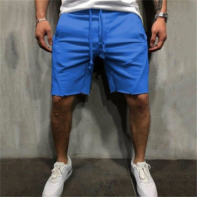Short Cargo Homme Avec Poches à Fermeture éclair – Décontracté Pour Plein Air Et Quotidien – Coupe Classique Solide