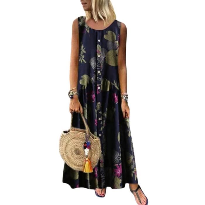 Robe Grande Taille Notations 1X - Violet, Vert, Noir Motif Géométrique - Longue Sans Manches - Neuf Avec étiquettes