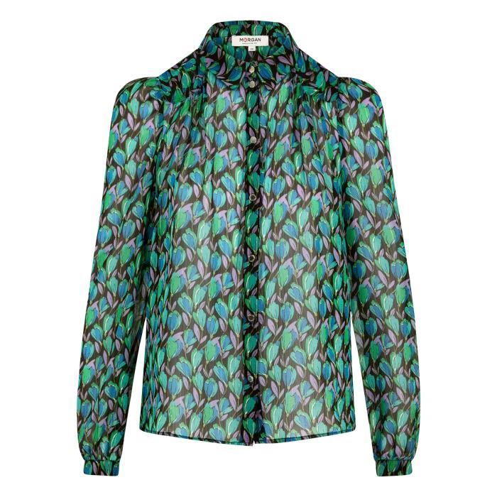 Robe Chemser à Effet Enveloppant en Sergé Flude | RW&CO. | Classc