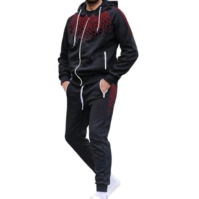 Cordon Serrage Pantalon Cargo Homme Grande Taille RUIRUILICO - Coton Décontracté Avec Cordon - Automne/hiver Pantalon Grande Taille Cargo