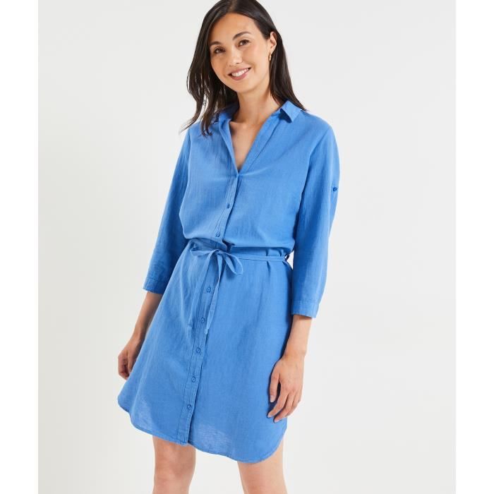 Robe courte en voile noir Grain De Malice | La Redoute