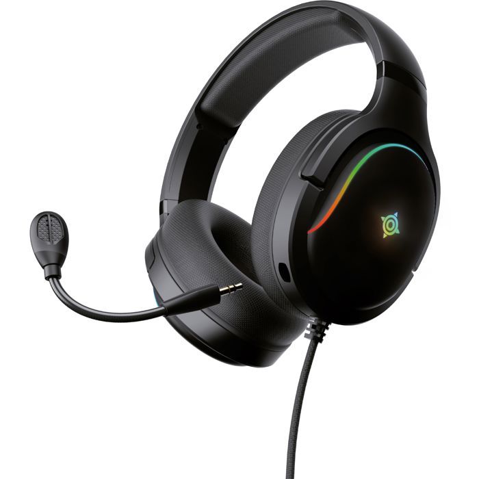 Casque Gaming Borealis – Micro Amovible, Son Clair, Rétroéclairage RGB - vue 5