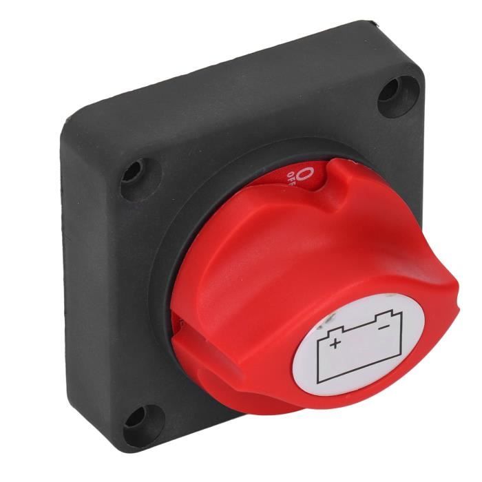 Interrupteur De Coupure Batterie 12V 500A – étanche Et Robuste, Idéal Pour Voiture, Bateau, Camping-car, Camion - 3