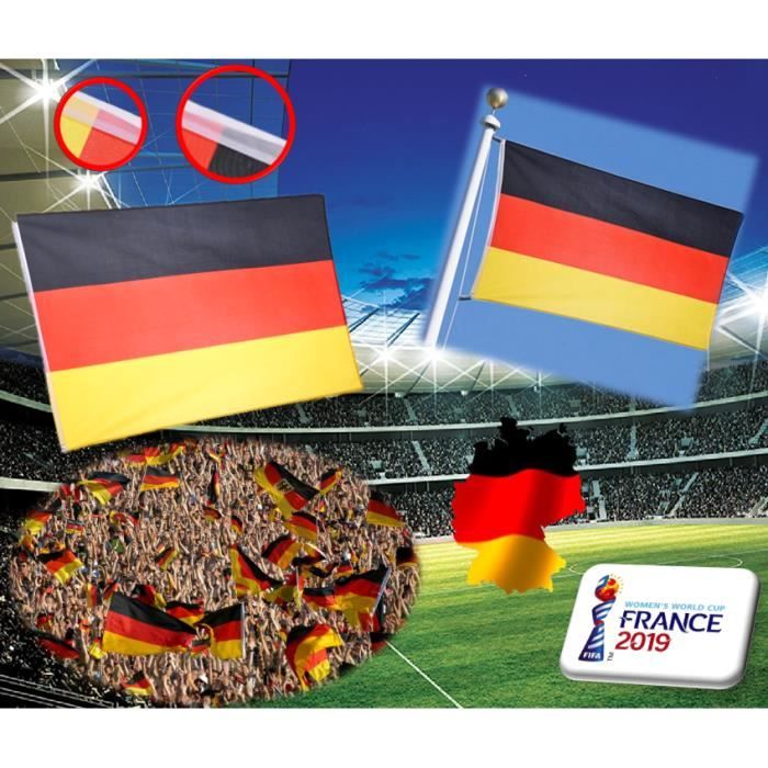 Drapeau Allemagne 60x90 Cm - Robuste Et Résistant Aux Intempéries Pour Une Utilisation En Extérieur - Allemagne, Produits Neufs - Plate-forme De Vente En Gros | B2B