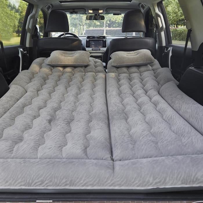 lex lit gonflable de voiture - lit de voyage de camping - pour camping extérieur - qqmora - conduite - flocage de pvc - 174x126cm