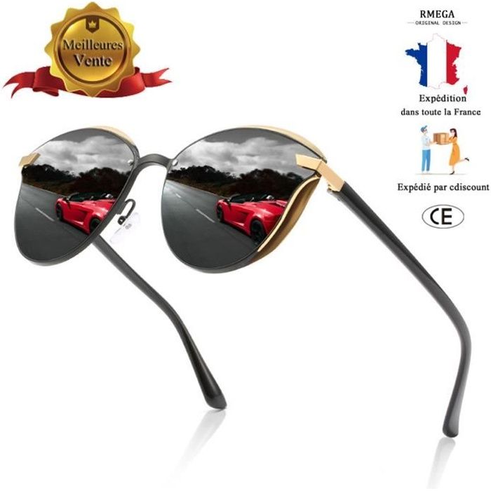 RMEGA® Lunettes de soleil Marque de Luxe - Homme Lunettes