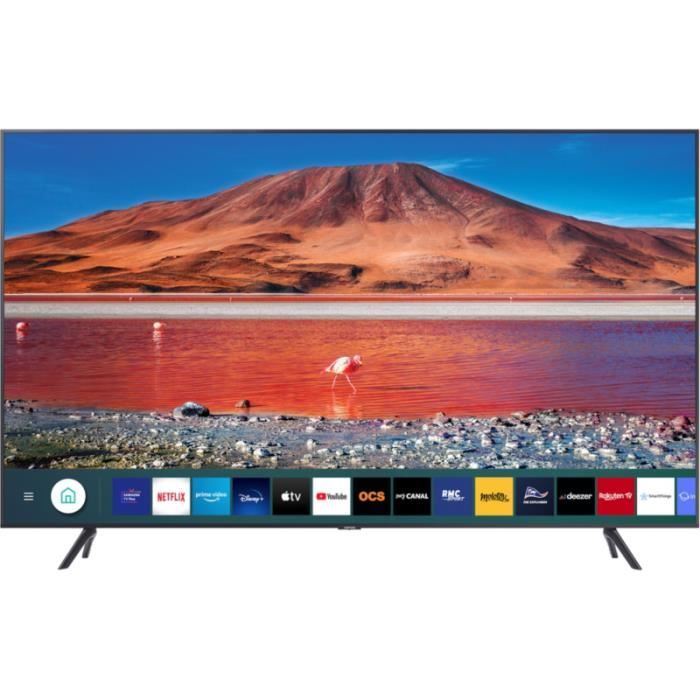 Tv Led Samsung Ue50tu7125 Cdiscount Tv Son Photo
