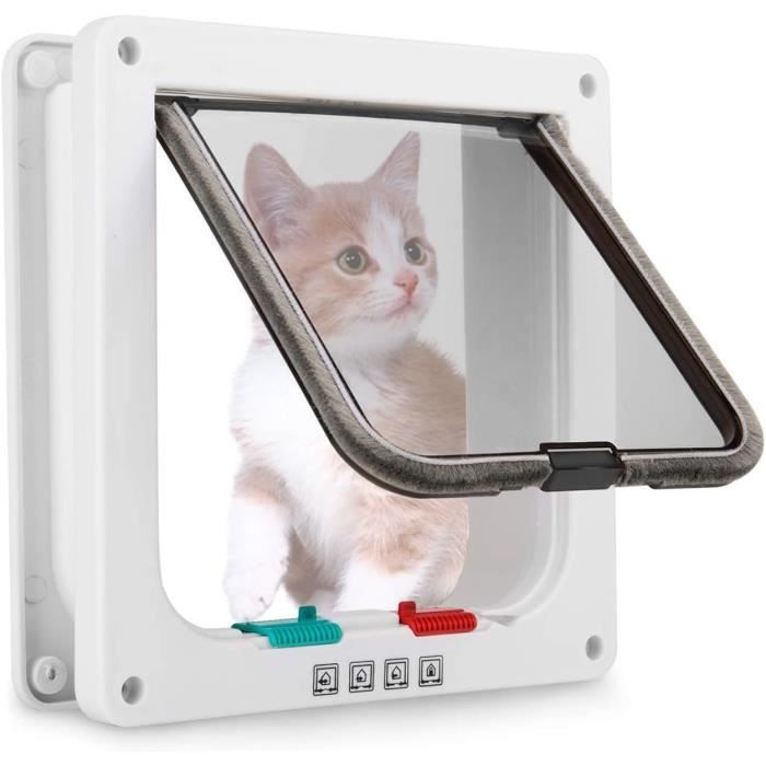 Chatière Intérieure Pour Chat Blanc Isolation Pour Chat 4 Styles — free download