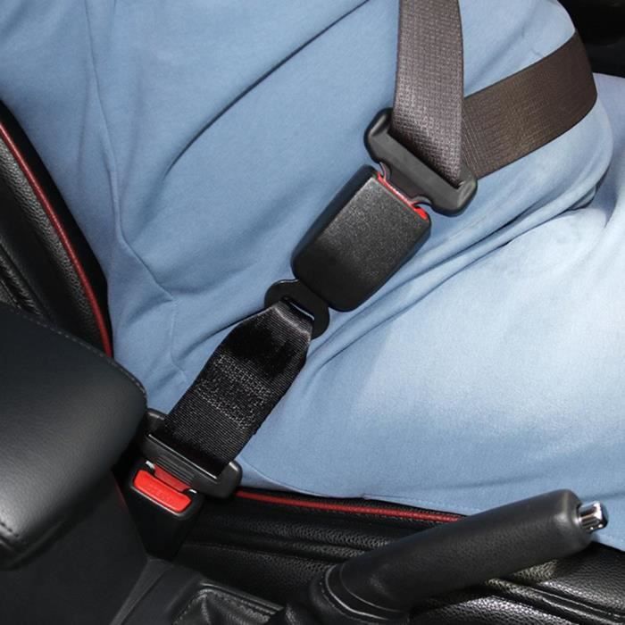 Rallonge Ceinture Sécurité Voiture 2 Pièces - Pour Femmes Enceintes, Personnes Obèses Ou Enfants - Facile à Installer