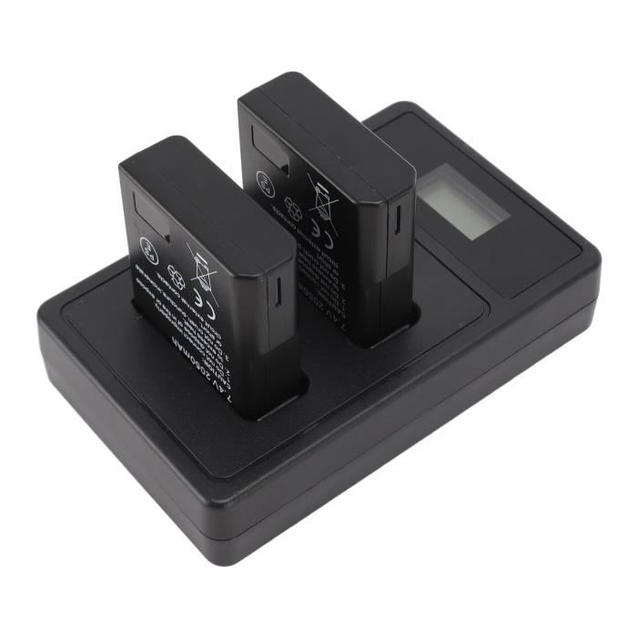 Sonew Batterie Appareil Photo EN EL14 EN EL14A + Chargeur pour Nikon D5200 D5300 D5500 D5600 DF