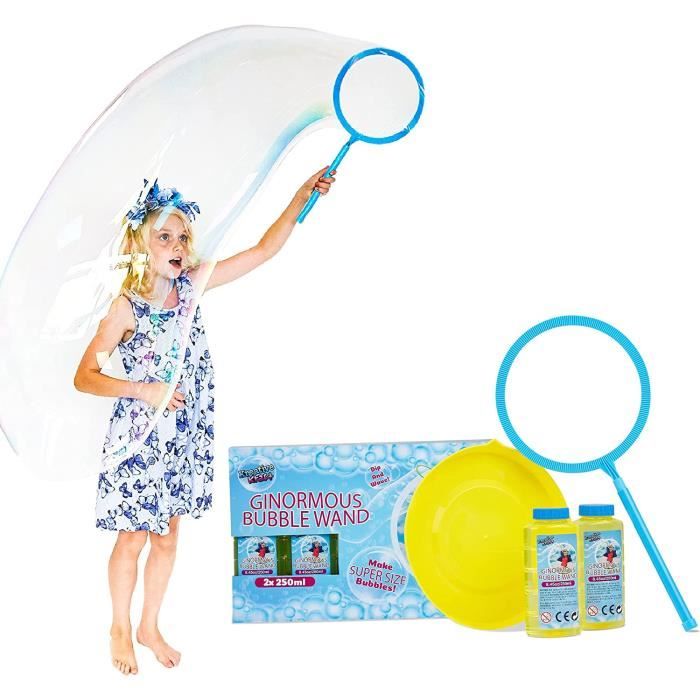 Bulles de Savon Enfant Jouet pour Bulle de Savon Geante Kit Appareil à  Bulles Enfant avec Baguette et Produit à Bulle Jeux Exter164 - Cdiscount  Jeux - Jouets