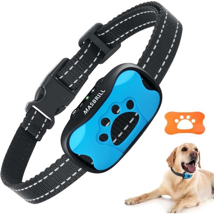 Meilleurs prix pour Collier Anti Aboiement Chien, Rechargeable Collier Dressage pour Petit Moyen Grand Chien, Dispositif Anti Aboiement[S11]