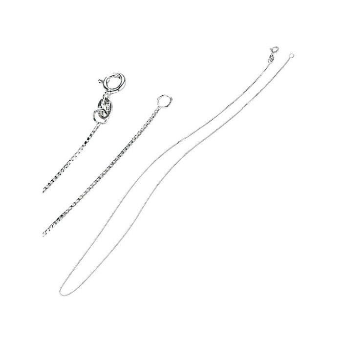 Collier Vénitien En Argent Massif 925 - Chaîne élégante Neuve Avec étiquettes Canyon