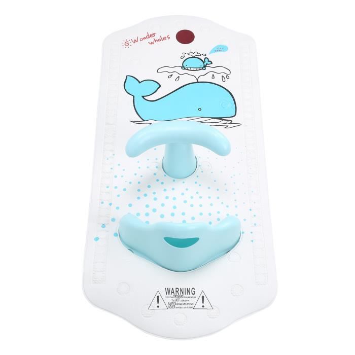 Siège De Bain Bébé Dès 6 Mois Avec 4 Ventouses - Chaise De Baignoire Rose Antidérapante Et Confortable
