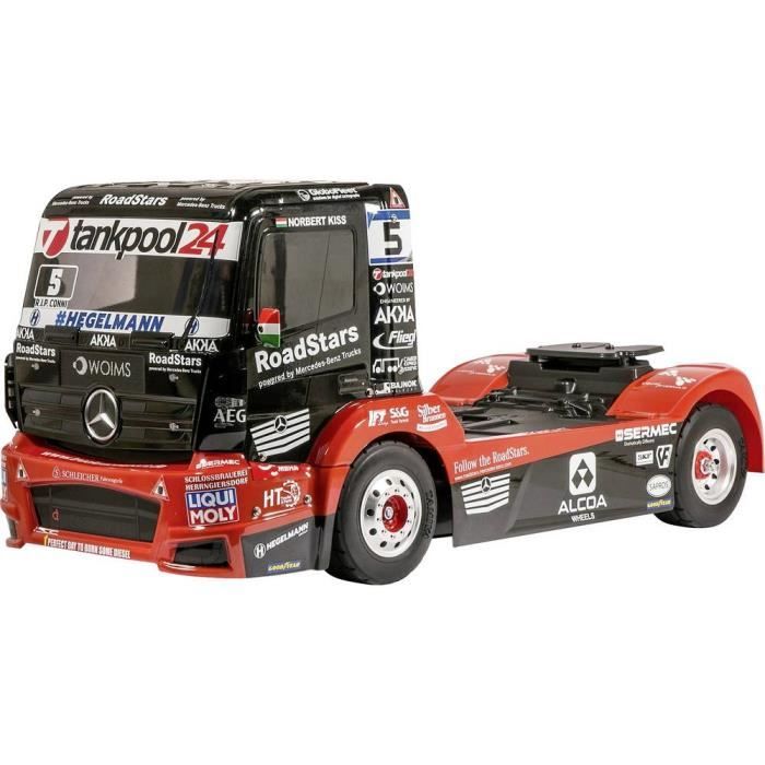 Tamiya TT-01E Racing Truck Tankpool 24 brushed 1:14 Camion RC électrique  Camion 4 roues motrices (4WD) kit à monter - Cdiscount Jeux - Jouets