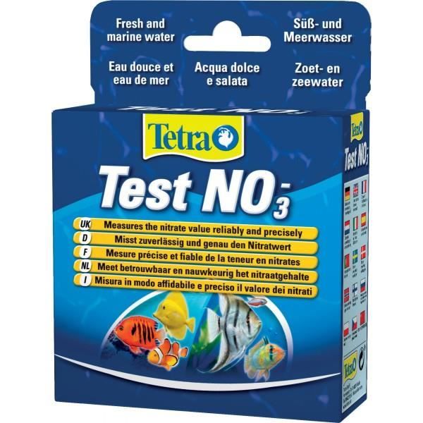 Test de nitrate - TETRA - Tetra Test No3 - Pour poissons - Précis et fiable - Facile à utiliser