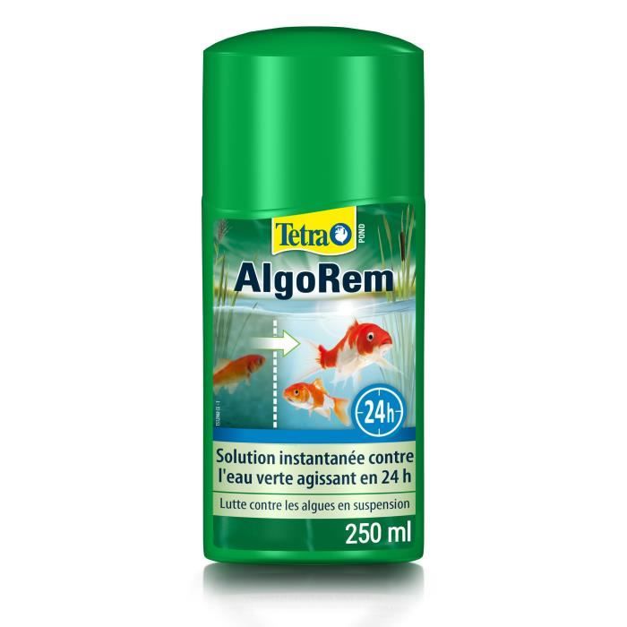 Tetra - Traitement Anti-Algue Pond AlgoRem pour Bassin - 250ml + 100%  Gratuit