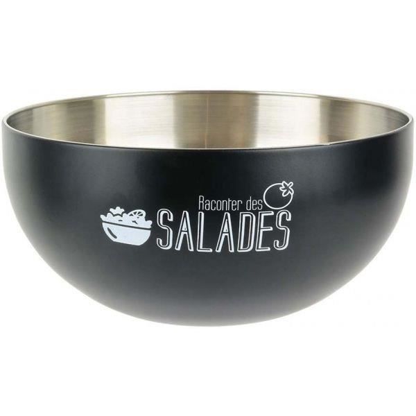 Equinox Saladier Inox 28 Cm - Grand Bol Multifonction Robuste Et Élégant