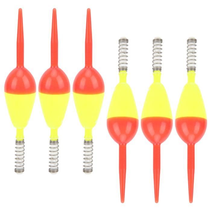 VBESTLIFE EVA Floats Spring Bobbers, 6 Pcs Fishing Bobbers Fishing
