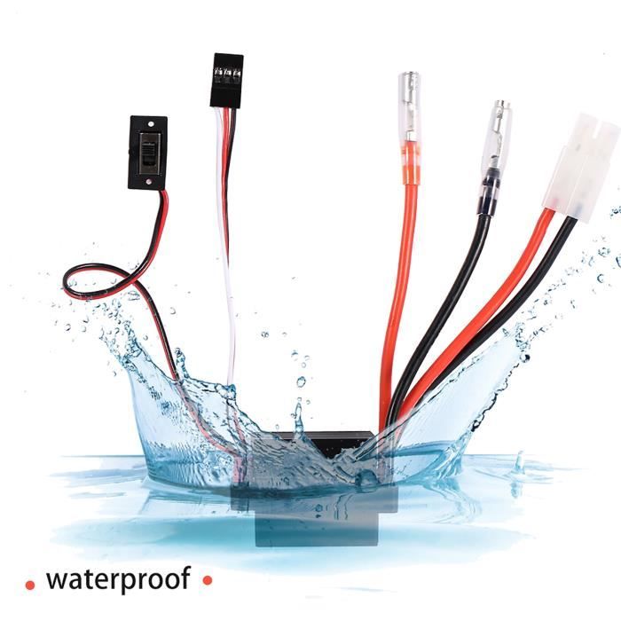 Contrôleur de Vitesse de Moteur PWM 20A DC10-60V Module de Pilote Haute Puissance