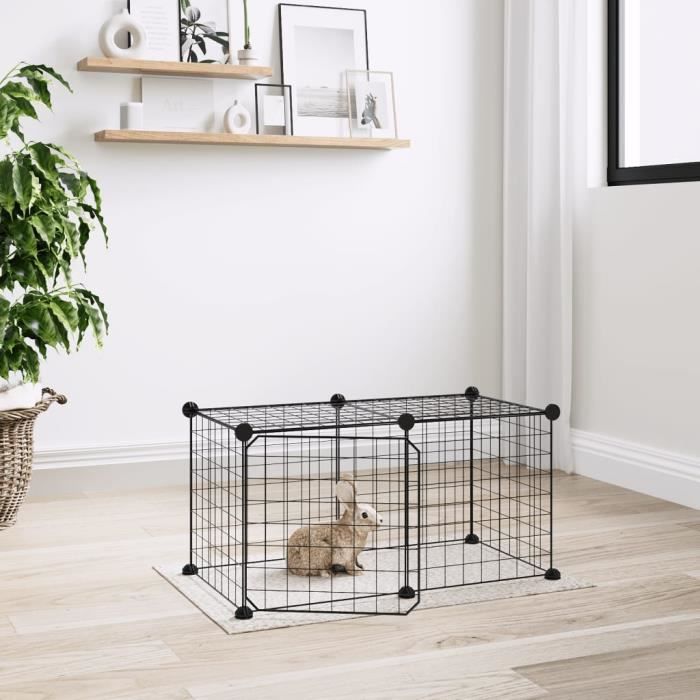 vidaXL Cage animaux de compagnie
