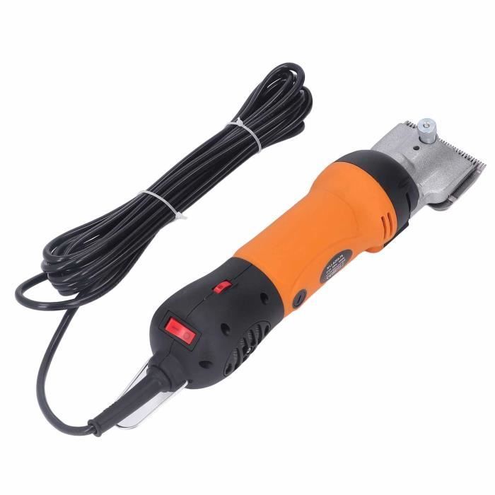 Meilleurs prix pour Vvikizy Tondeuse à cheval Tondeuse électrique professionnelle pour mouton et cheval, 690W, contrôle bricolage broche Prise UE 220V