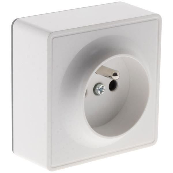 Zenitech Prise simple saillie 2P+T 16A - Vulco