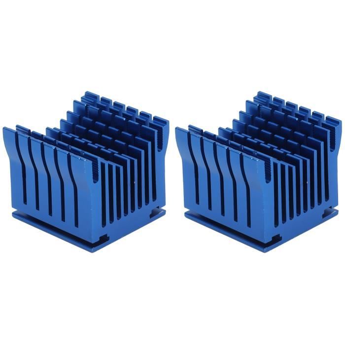 ShareGoo Dissipateur thermique en alliage avec ventilateur de refroidissement 5 V pour voiture 1/10 540 550 3650 Taille moteur ShareGoo Dissipateur thermique en alliage avec ventilateur de refroidissement 5 V pour voiture 1/10 540 550 3650 Taille moteur