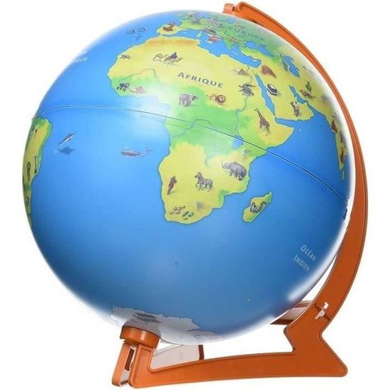 Klerelo: Tiptoi Globe, jeu interactif - la mappemonde qui se lit toute seule