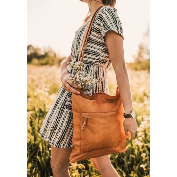 Sac Cabas Cuir Maola Sac Main Vintage Femme Cuir V ritable Sac Bandouli re Boh me Chic Sac R tro Sac En Bandouli re Z147