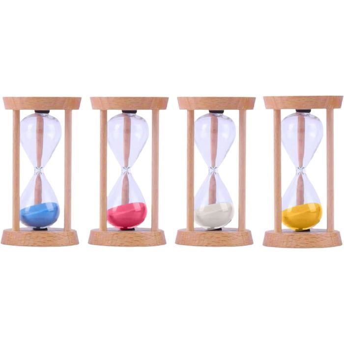 Mini Sablier Décoratif En Bois Pour La Maison Et Le Restaurant