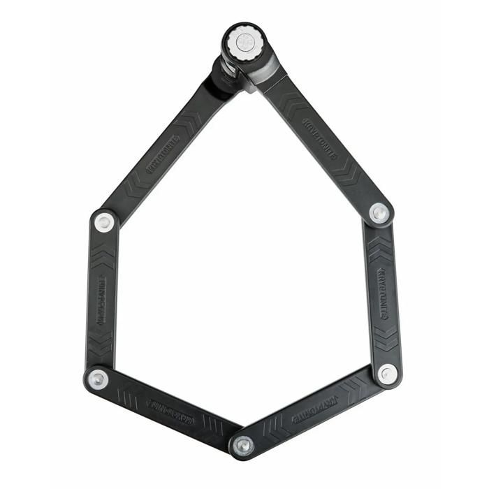 Antivol Chaîne Prophete 90 Cm X 6 Mm – Revêtement Textile Anti-rayures, 2 Clés Réversibles, Verrouillage Auto Pour Vélo Et E-Bike