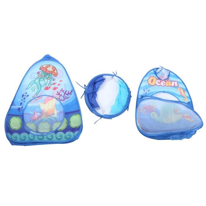 Tente tunnel de jeu - OMABETA - 3 en 1 - Multicolore - Polyester Tente tunnel de jeu - OMABETA - 3 en 1 - Multicolore - Polyester