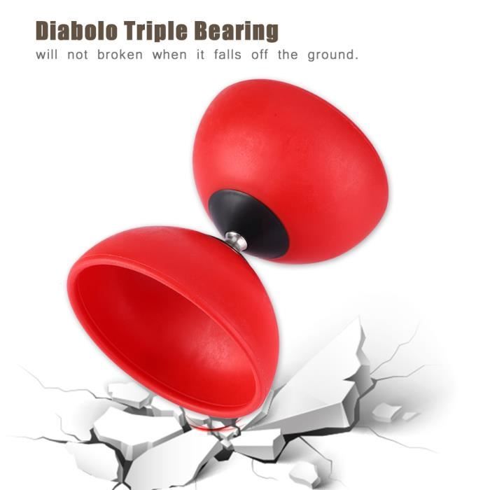 Diabolo Pro Roulement à Billes Fessionnel Diabolo Freizeitsport Kit De Diabolo Pro Roulement à Billes Fessionnel Diabolo Freizeitsport Kit De