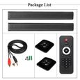 40W Barre de son Bluetooth 5.0 Sans Fil Détachable Enceinte TV US Prise H0279A-2