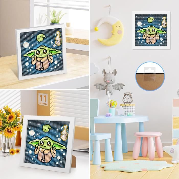 Diamond Painting Enfant Adulte Broderie Diamant Kit Complet Strass Fleurs De Cerisier du Japon