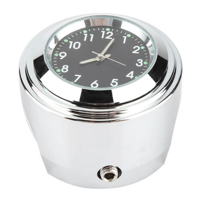 Horloge Guidon Moto Gearmax Étanche - Chronographe Lumineux Pour Customisation Motocyclette