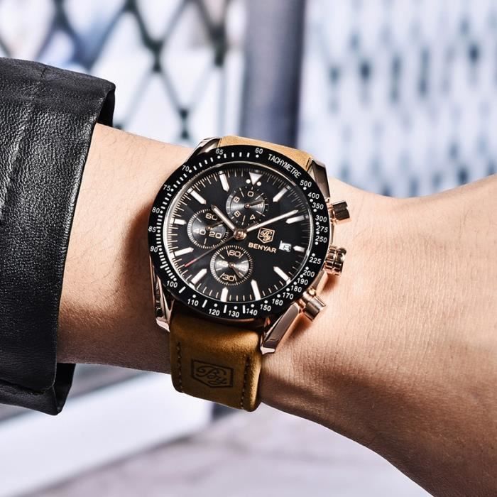 La Montre BENYAR Pour Homme : Un Cadeau Intemporel Et élégant Pour L Et Elegant Pour L Homme Moderne