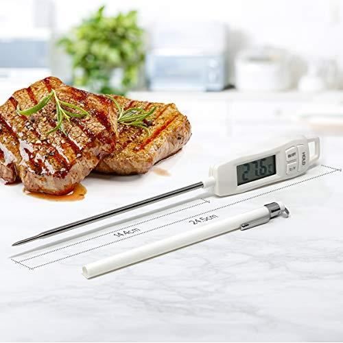 Temea - sonde thermomètre à viande à lecture insta... - Grandado