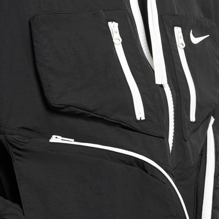 Coupe vent Femme Nike Tech Pack Noir Manches longues Col