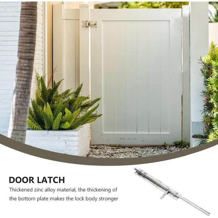 2 Pièces Loquet Caché De Porte Boulon De Sécurité, Loquet Coulissant, porte boul