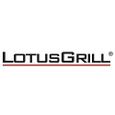 LotusGrill - NOUVEAU MODÈLE 2019 - Barbecue ROUGE avec piles et câble d'alimentation USB-3