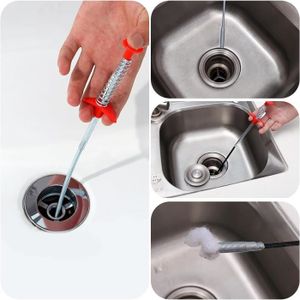 Kit De Déboucheur à Vessie En Caoutchouc – Pour Lavabo, évier, Baignoire – 3 Tailles