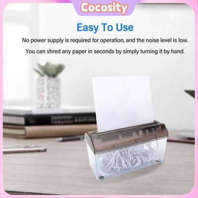 Petit Broyeur De Papier - Machine De Déchiquetage Compacte