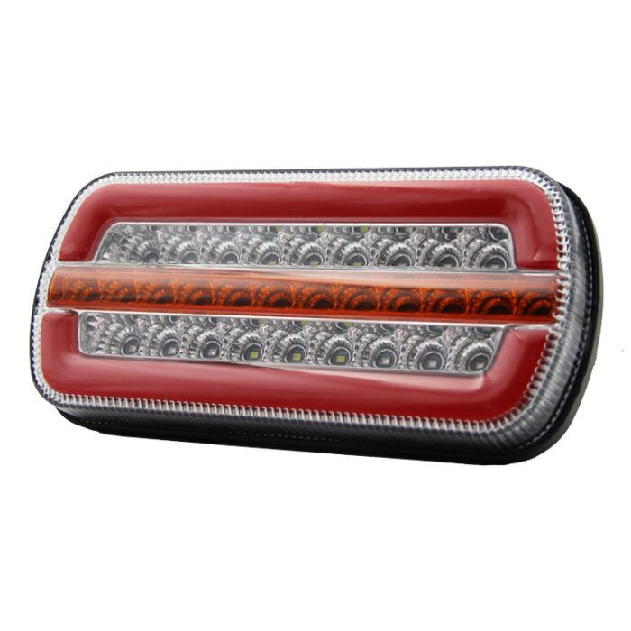 Feu Stop Led Feu Arrière 12V 24V LED 4 Fonctions Feu Stop Feu de Position Effet Néon ...